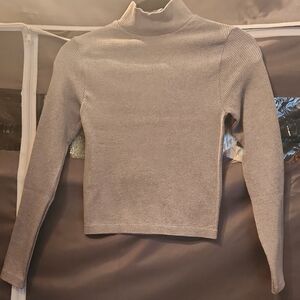 Zenana Outfitters Charcoal Turtleneck Sweater